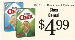 Morton Williams Chex Cereal offer