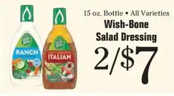 Morton Williams Wish-Bone Salad Dressing offer