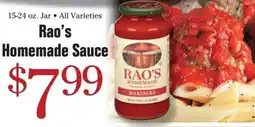 Morton Williams Rao's Homemade Sauce offer