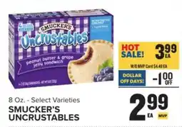 Food Lion Smucker's Uncrustables offer