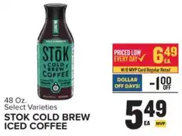 Food Lion Stok cold brew iced coffee offer