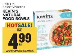 Food Lion Kevin's natural food bowls offer