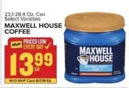 Food Lion Maxwell House coffee offer