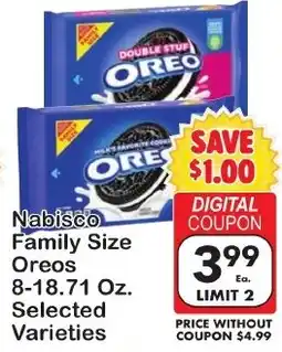 Fairplay Nabisco Family Size Oreos offer