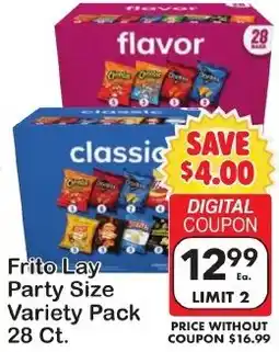 Fairplay Frito Lay Party Size Variety Pack offer