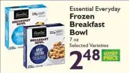 Festival Foods Essential Everyday Frozen Breakfast Bowl offer