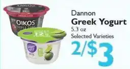 Festival Foods Dannon Greek Yogurt offer