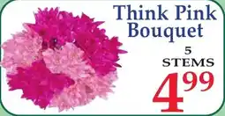 DeMoulas Market Basket Think Pink Bouquet offer
