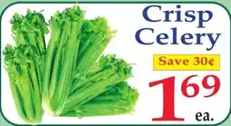 DeMoulas Market Basket Crisp Celery offer