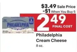 Coborn's Philadelphia cream cheese offer