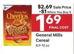 Coborn's General Mills Honey Nut Cheerios Cereal offer