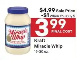 Coborn's Kraft miracle whip offer