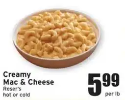 Ray's Food Reser's creamy mac & cheese offer
