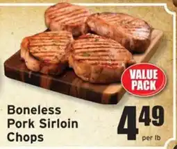 Ray's Food Boneless Pork Sirloin Chops offer