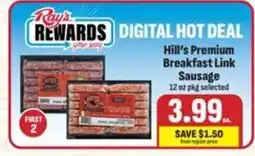 Ray's Food Hill's Premium Breakfast Link Sausage offer