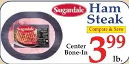 DeMoulas Market Basket Sugardale ham steak offer