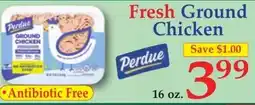 DeMoulas Market Basket Perdue fresh ground chicken offer