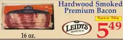 DeMoulas Market Basket Leidy's hardwood smoked premium bacon offer