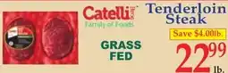 DeMoulas Market Basket Catelli Tenderloin Steak offer