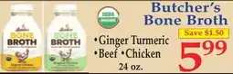 DeMoulas Market Basket Butcher's Bone Broth offer
