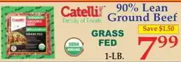 DeMoulas Market Basket Catelli 90% Lean Ground Beef offer