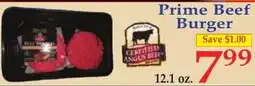 DeMoulas Market Basket Certified Angus Beef Prime Beef Burger offer