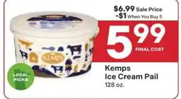 Coborn's Kemps Ice Cream Pail offer