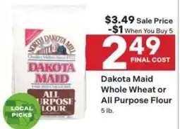 Coborn's Dakota Maid Whole Wheat or All Purpose Flour offer