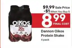 Coborn's Dannon Oikos Protein Shake offer