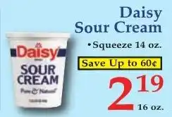 DeMoulas Market Basket Daisy sour cream offer