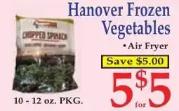DeMoulas Market Basket Hanover frozen vegetables offer