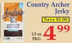 DeMoulas Market Basket Country Archer Jerky offer