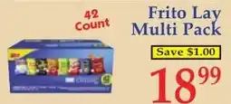DeMoulas Market Basket Frito Lay Multi Pack offer