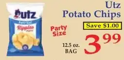 DeMoulas Market Basket Utz potato chips offer