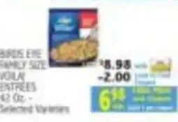 Ingles Markets Birds Eye Family Size Voila! Entrées offer