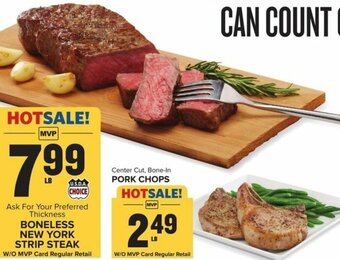 Food Lion Boneless New York Strip Steak offer