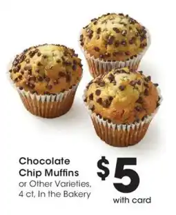 Fred Meyer Chocolate Chip Muffins offer