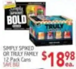 Ingles Markets Simply Spiked or Truly Family offer