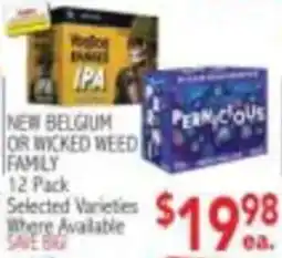 Ingles Markets New Belgium or Wicked Weed Family offer