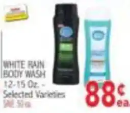 Ingles Markets White Rain body wash offer