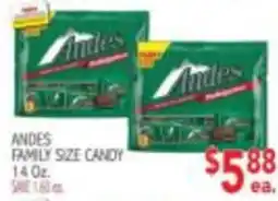 Ingles Markets Andes family size candy offer