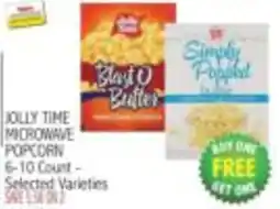 Ingles Markets Jolly Time Microwave Popcorn offer