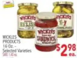 Ingles Markets Wickles Products offer