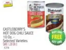 Ingles Markets Castleberry's hot dog chili sauce offer