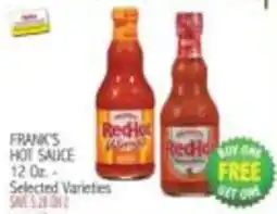 Ingles Markets Frank's hot sauce offer