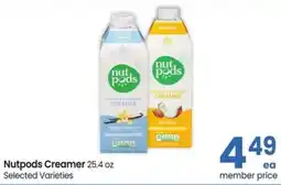 Safeway Nutpods Creamer offer