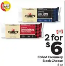Weis Markets Cabot Creamery Block Cheese offer