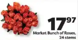 Weis Markets Market Bunch of Roses offer