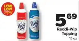 Weis Markets Reddi-Wip Topping offer