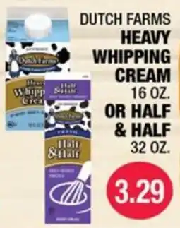 Carnicerias Jimenez Dutch Farms heavy whipping cream or half & half offer